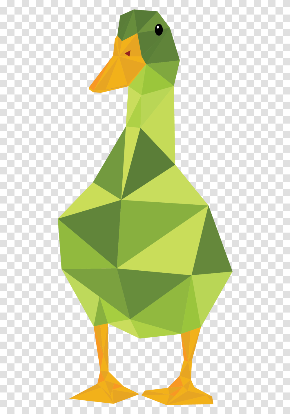 Duckduckgoose 03 Duck, Triangle, Leaf, Plant, Cone Transparent Png