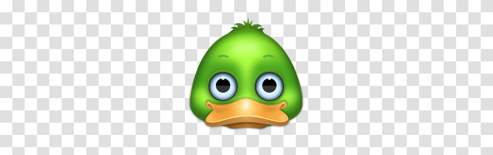 Duckling Clipart Duck Face, Green, Toy, Plant, Photography Transparent Png