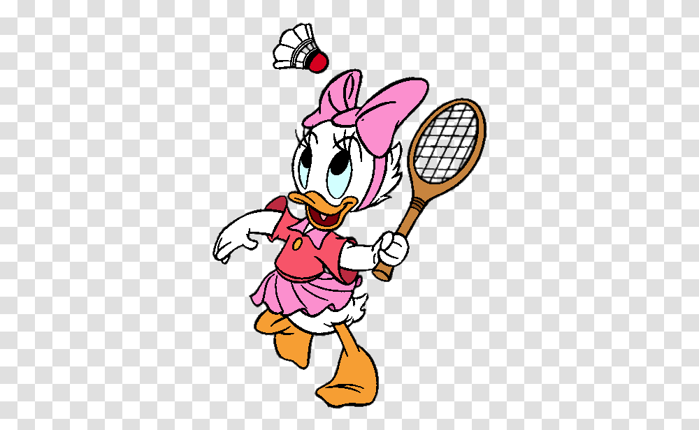 Ducktales Webby Vanderquack Playing Disney Characters Playing Sports, Racket, Person, Human Transparent Png