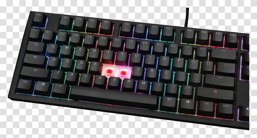 Ducky Shine 7, Computer Keyboard, Computer Hardware, Electronics Transparent Png