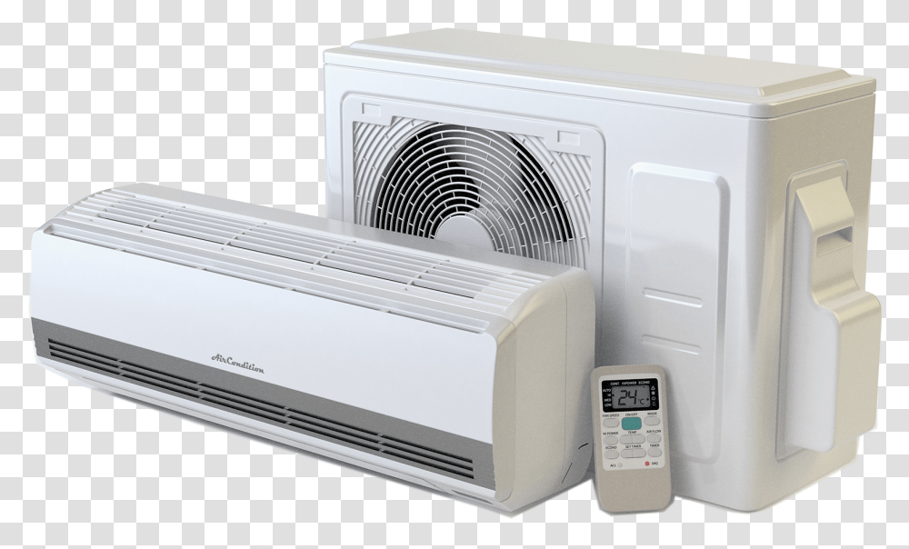Ductless Ac Image Comfort Air Conditioning System, Air Conditioner, Appliance Transparent Png