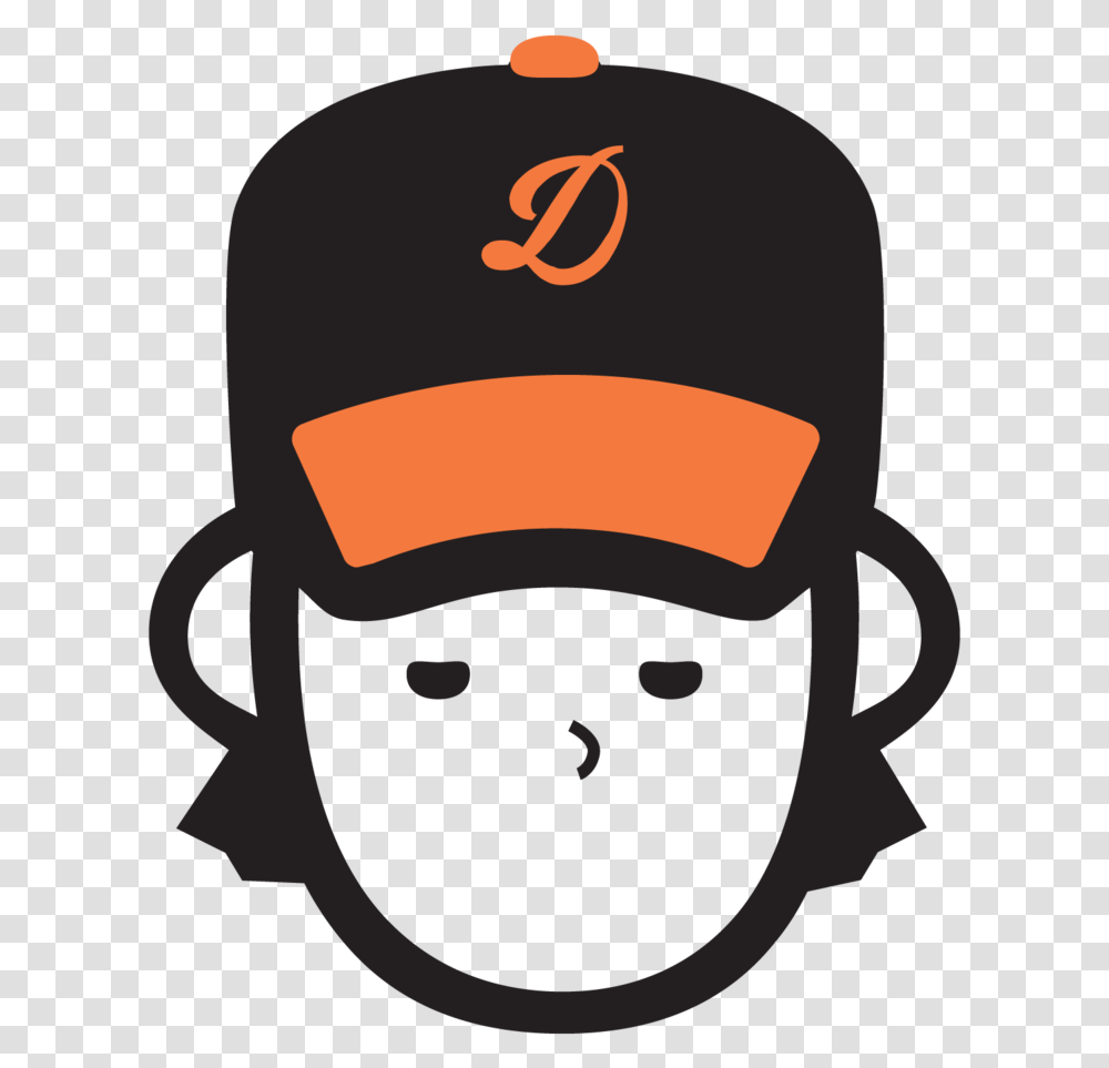 Dude Baseball Logo 01 Baseball Clipart Full Size Clipart Cartoon, Baseball Cap, Face, Symbol, Trademark Transparent Png