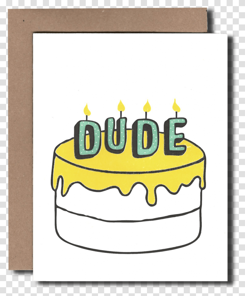 Dude Cake Birthday Cake, Dessert, Food, Barrel Transparent Png