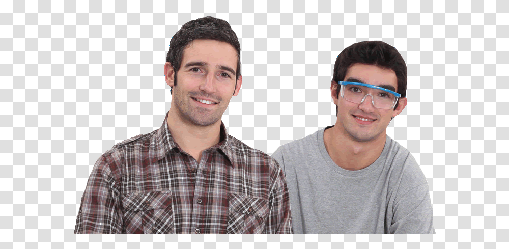 Dudes Oyap Two Guys, Shirt, Person, Glasses Transparent Png