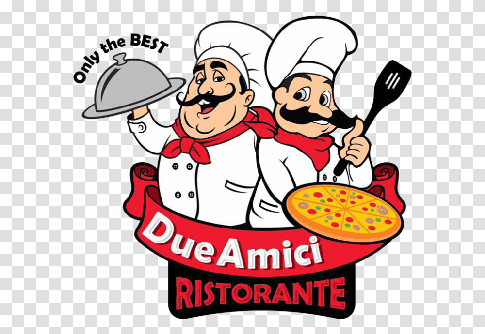 Due Amici Ristorante Delivery, Person, Human, Chef, Poster Transparent Png