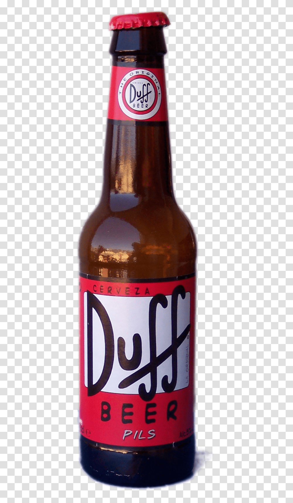 Duff Beer Bottle Duff Beer Bottle, Alcohol, Beverage, Drink, Stout Transparent Png