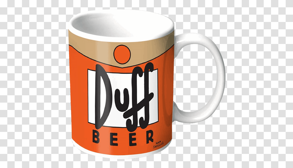 Duff Beer Mug, Coffee Cup, Tape, Beverage, Drink Transparent Png