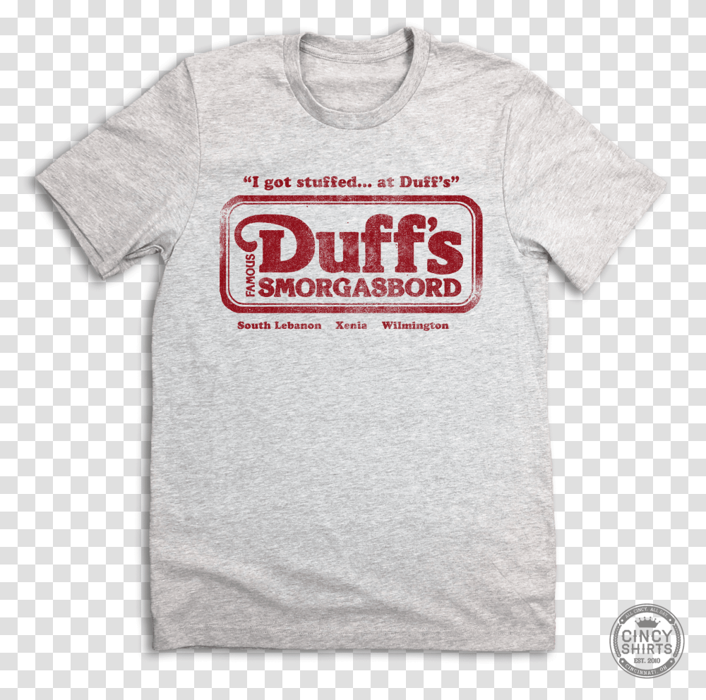 Duff S Smorgasboard Active Shirt, Apparel, T-Shirt Transparent Png