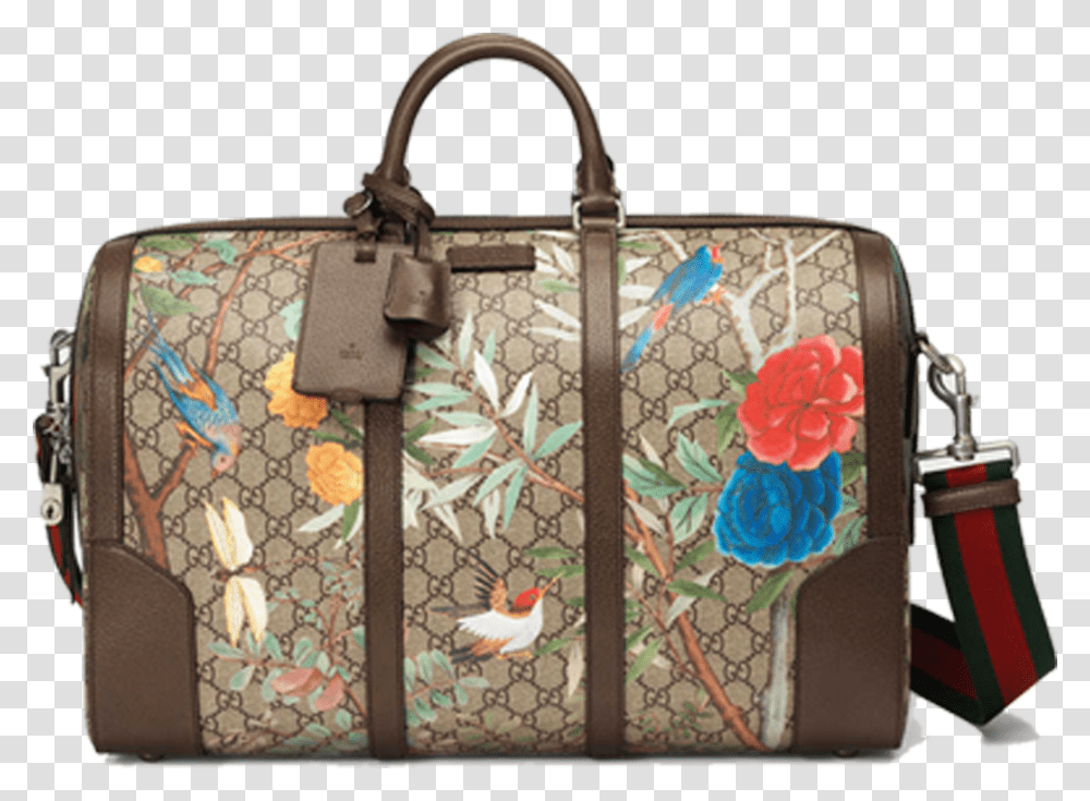 Duffel Bag Gucci Tian Duffle, Bird, Animal, Accessories, Accessory Transparent Png