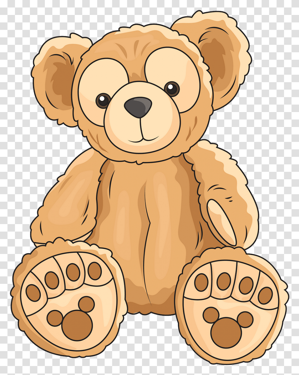 Duffy Bear Clipart, Toy, Teddy Bear Transparent Png