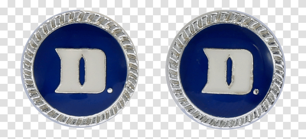 Duke Blue Devils Earrings Earrings, Label, Logo Transparent Png