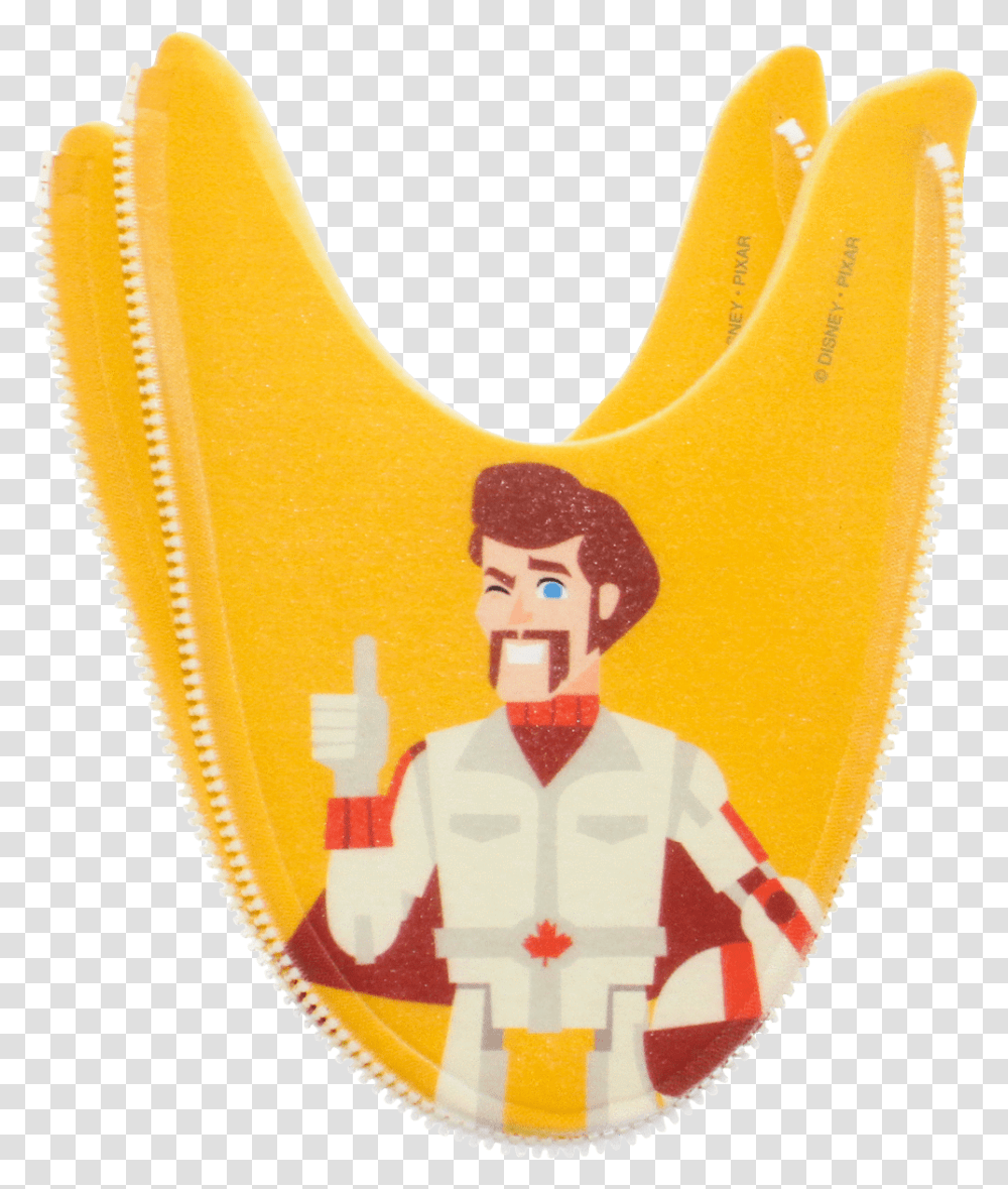Duke Caboom Toy Story 4 Zlipperz Illustration, Label, Text, Logo, Symbol Transparent Png