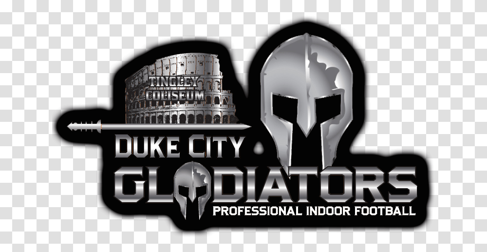 Duke City Gladiators Duke City Gladiators Logo, Word, Text, Helmet, Poster Transparent Png