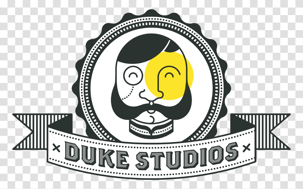 Duke Logo Duke Studios Leeds, Label, Poster Transparent Png