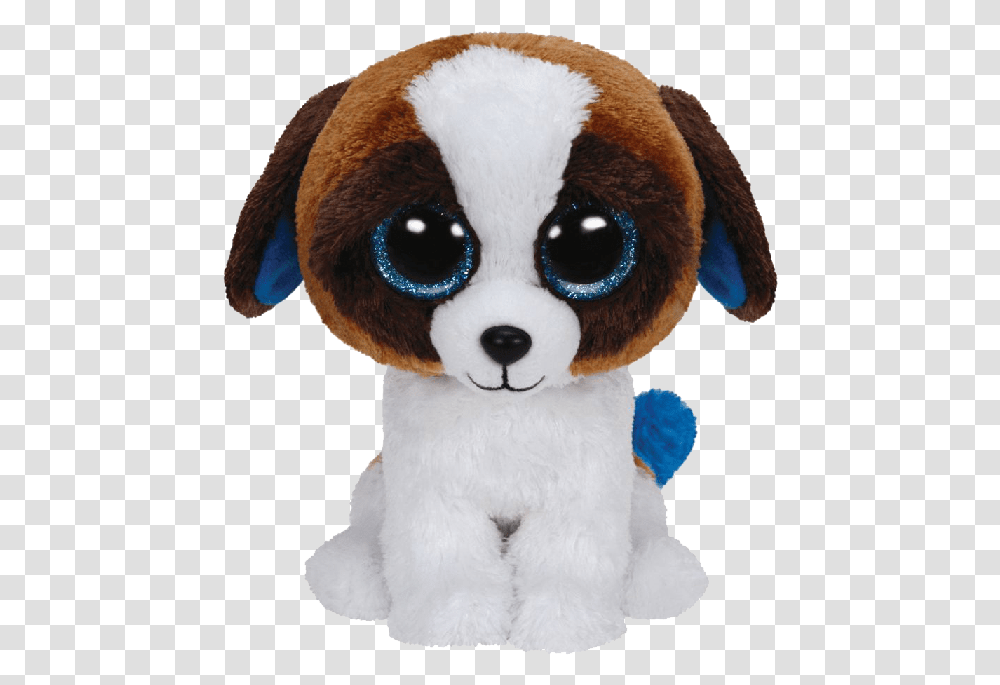 Duke The Brown White Dog Saint Bernard Beanie Baby, Plush, Toy, Figurine, Snowman Transparent Png