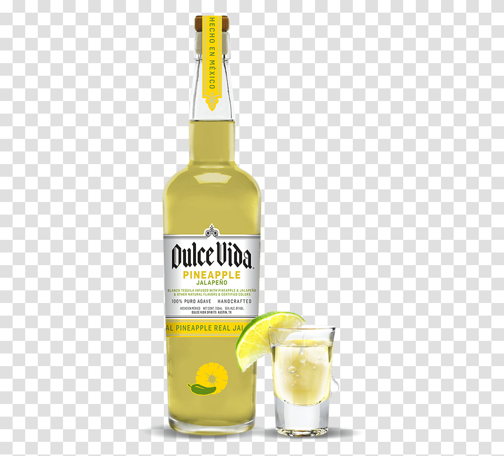 Dulce Vida Spirits Dulce Vida Pineapple Jalapeno Tequila, Liquor, Alcohol, Beverage, Drink Transparent Png