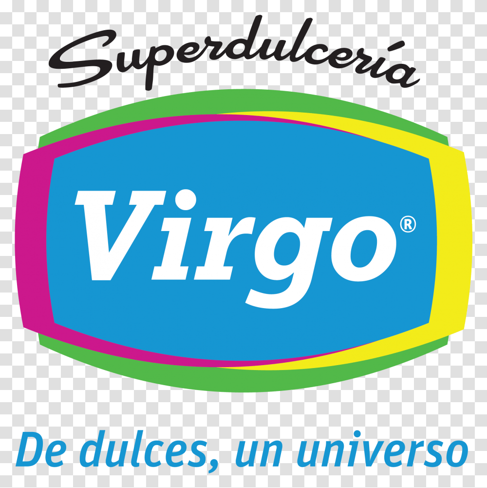 Dulceria De Los Altos Logo Superdulceria Virgo, Label, Text, Symbol, Car Transparent Png