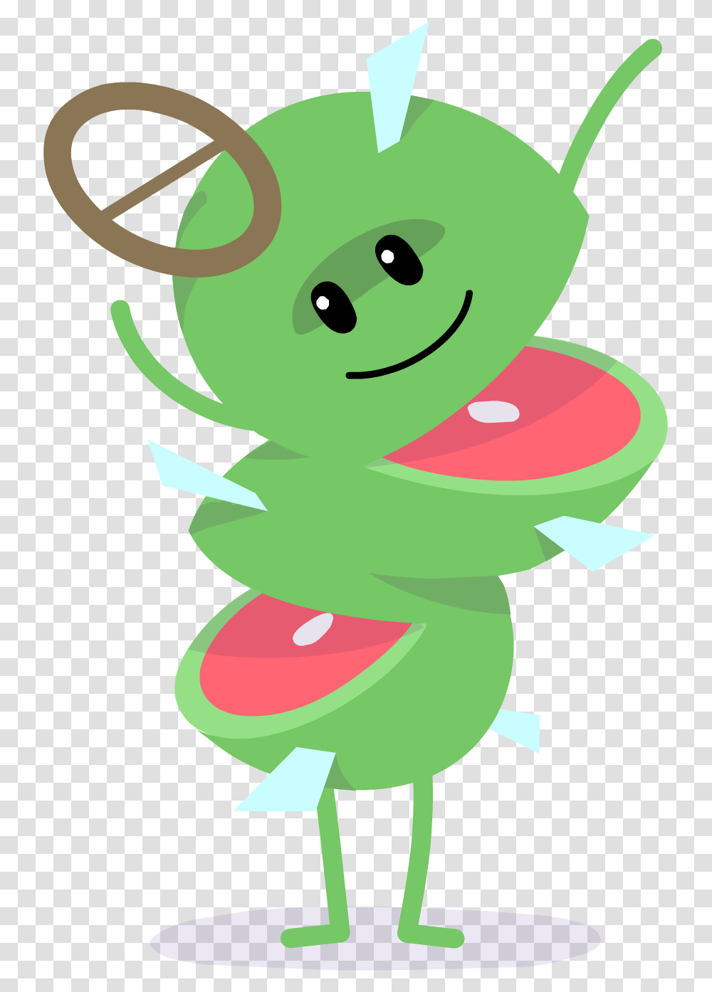 Dumb, Green, Floral Design Transparent Png