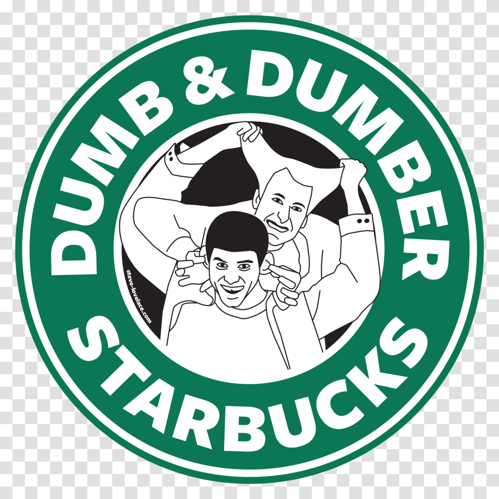 Dumb Starbucks Logo Logodix Dumb Starbucks Logo, Label, Text, Symbol, Trademark Transparent Png