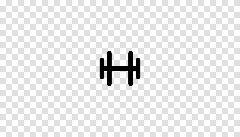 Dumbbell Exercise Fitness Icon With And Vector Format, Gray, World Of Warcraft Transparent Png