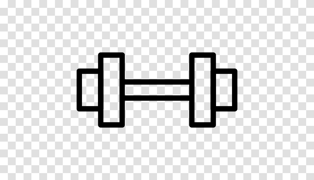 Dumbbell Exercise Gym Icon With And Vector Format For Free, Gray, World Of Warcraft Transparent Png