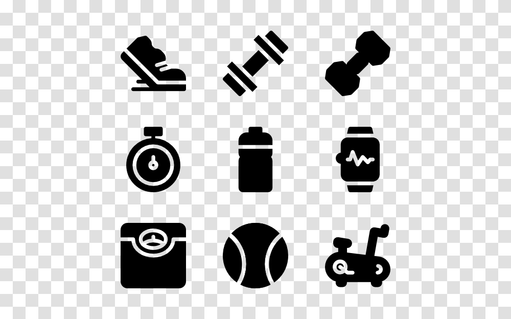 Dumbbell Icons, Gray, World Of Warcraft Transparent Png