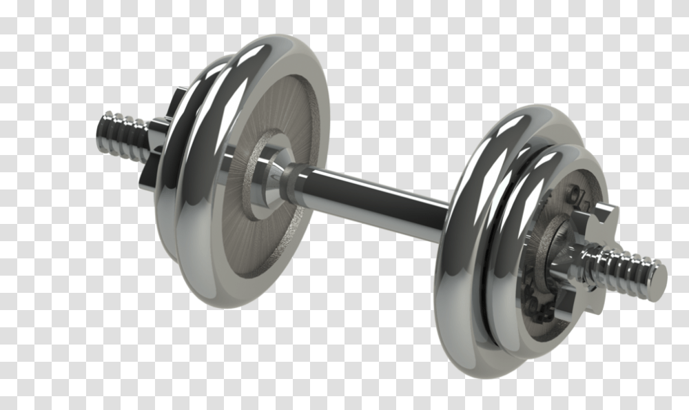 Dumbbell, Machine, Axle, Rotor, Coil Transparent Png