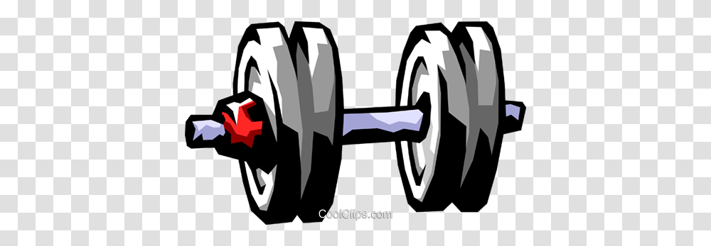 Dumbbell Royalty Free Vector Clip Art Illustration Transparent Png