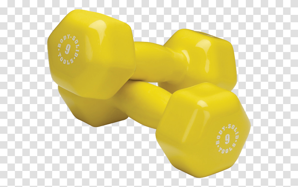 Dumbbell Yellow Dumbbells, Toy, Game Transparent Png