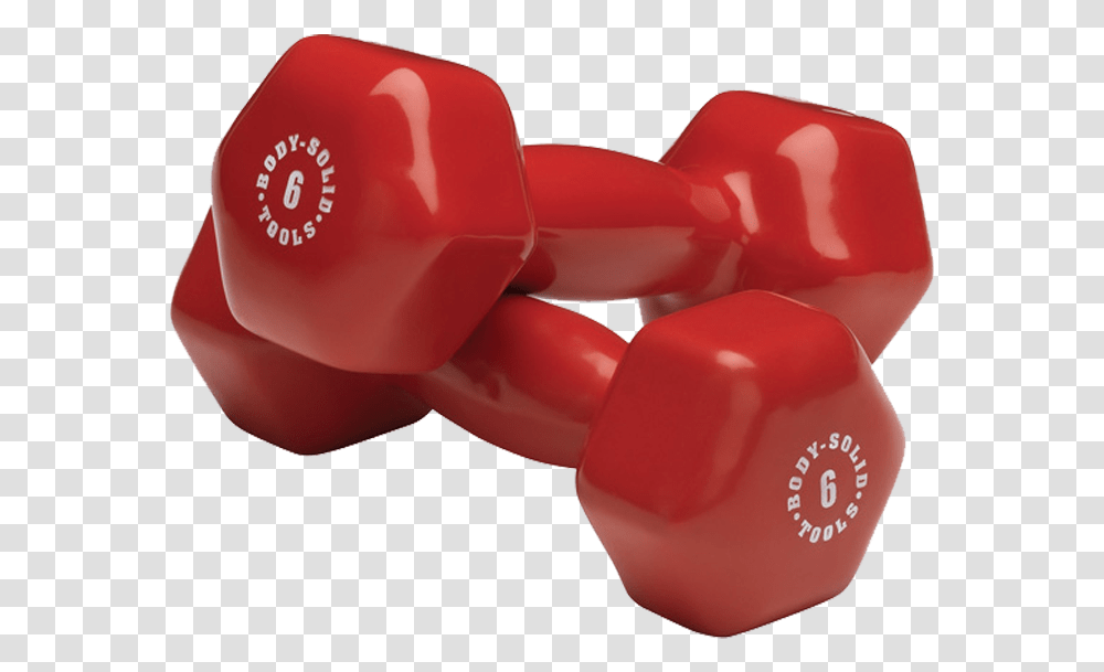Dumbbells Body Solid 3 Pair Vinyl Dumbbell Package Gdr10 Pack, Game, Dice, Toy Transparent Png