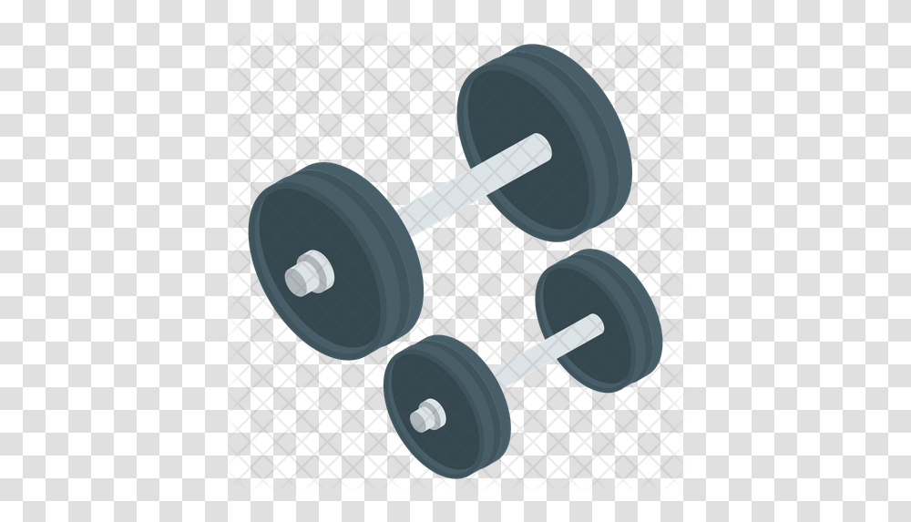 Dumbbells Icon Barbell, Shower Faucet, Working Out, Sport, Exercise Transparent Png