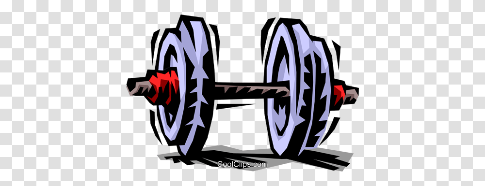 Dumbbellweightlifting Royalty Free Vector Clip Art Illustration, Nature, Outdoors, Poster, Advertisement Transparent Png