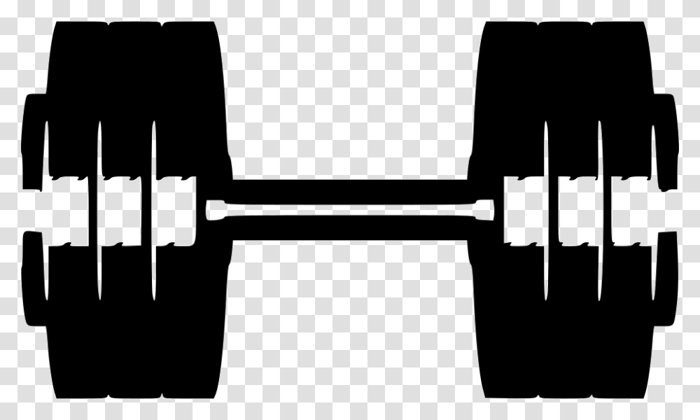 Dumbell Dumbbell Sport Gym Icon Free Download, Tool, Hammer, Clamp, Brick Transparent Png