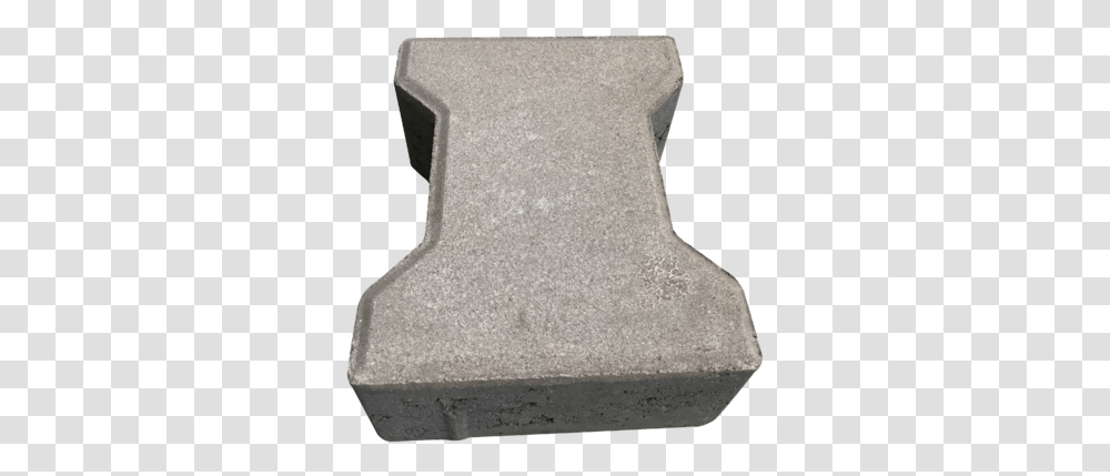 Dumbell Paver Concrete, Rock, Rug, Tombstone, Soil Transparent Png