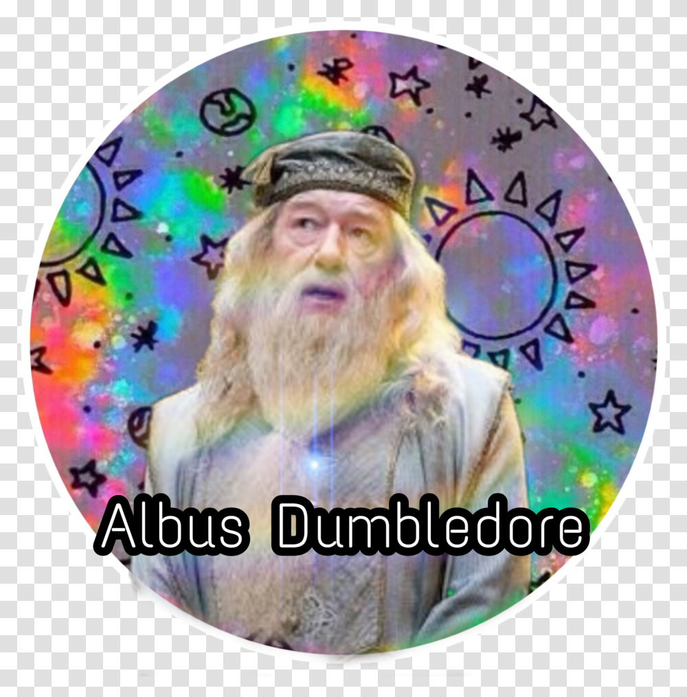 Dumbledore Holographic Cute Transparent Png