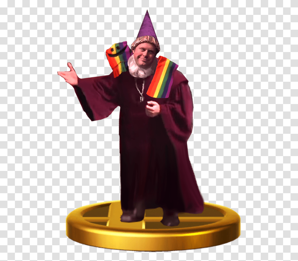 Dumbledoretrophy Clown, Person, Costume, Graduation Transparent Png