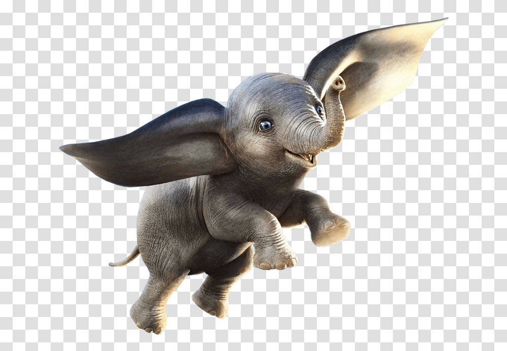 Dumbo Elephant Flyinganimals Sticker Dumbo, Dinosaur, Reptile, Mammal, Figurine Transparent Png