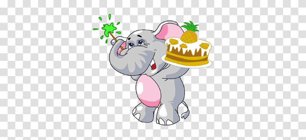 Dumbo Elephants Clipart, Sweets, Food, Cream Transparent Png