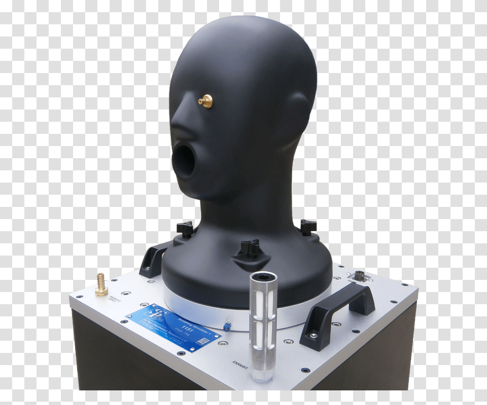 Dummy Head On Breath Machine With Eye Pressure Monitoring Robot, Electronics, Chess, Game Transparent Png