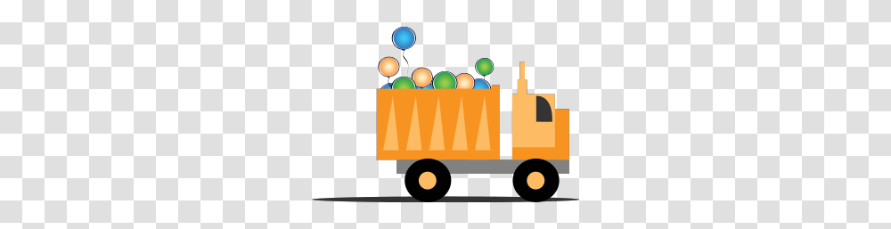 Dump Truck Clipart Image, Moving Van, Vehicle, Transportation, Number Transparent Png