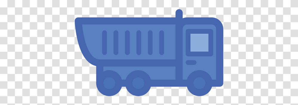 Dump Truck Free Icon Of 100 Line Icons Commercial Vehicle, Moving Van, Transportation, Cabinet, Furniture Transparent Png