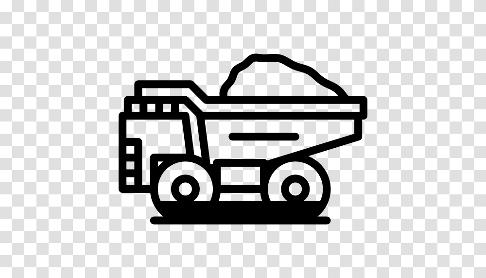 Dump Truck Icon, Lawn Mower, Tool, Vehicle, Transportation Transparent Png