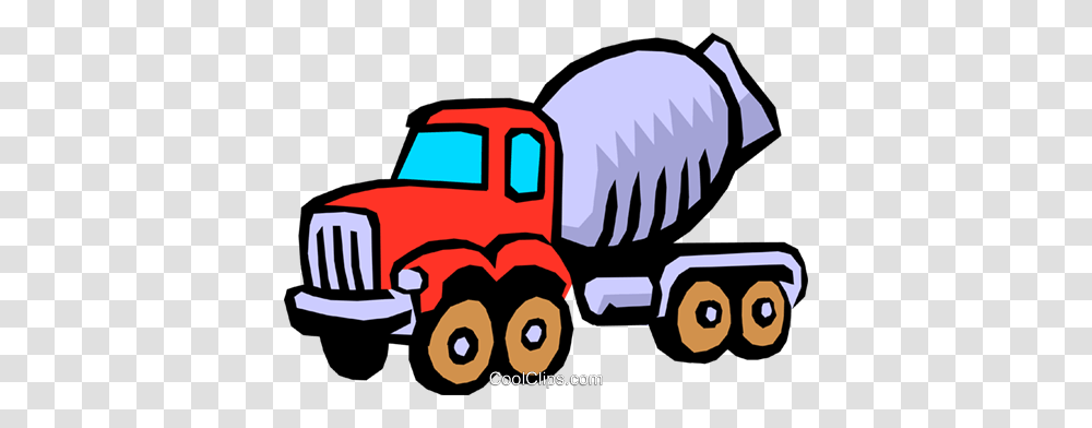 Dump Truck Royalty Free Vector Clip Art Illustration, Vehicle, Transportation, Trailer Truck, Tractor Transparent Png