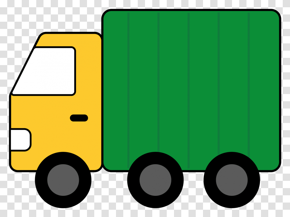 Dump Truck Silhouette At Clip Art Truck, Vehicle, Transportation, Fire Truck, Van Transparent Png