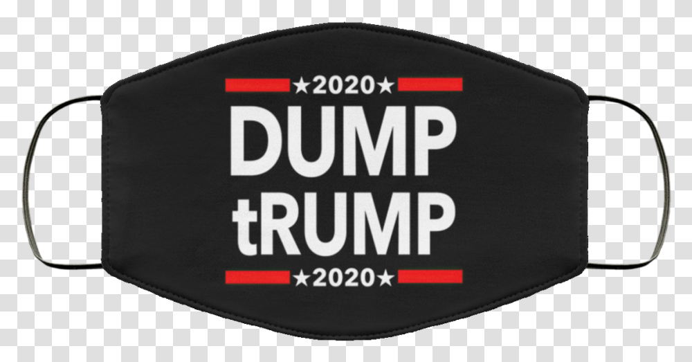 Dump Trump 2020 Face Mask Love Black People, Label, Text, Logo, Symbol Transparent Png