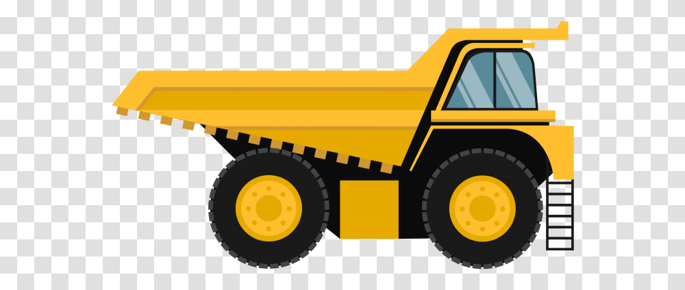 Dumper Industrial Truck Clipart Image Free Download Dumper Clipart, Tractor, Vehicle, Transportation, Bulldozer Transparent Png