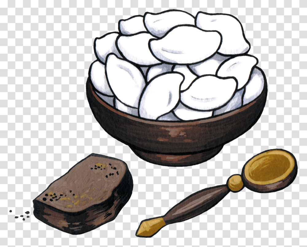 Dumplings, Food, Bowl, Tabletop, Plant Transparent Png