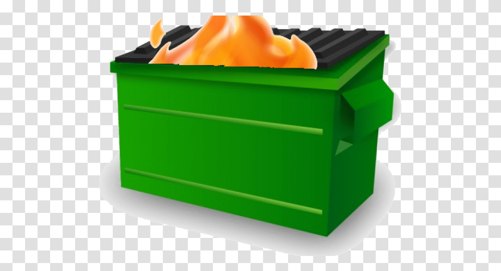 Dumpster Fire Emoji Slack Dumpster Fire Emoji Slack, Box, Furniture, Plastic, Graphics Transparent Png