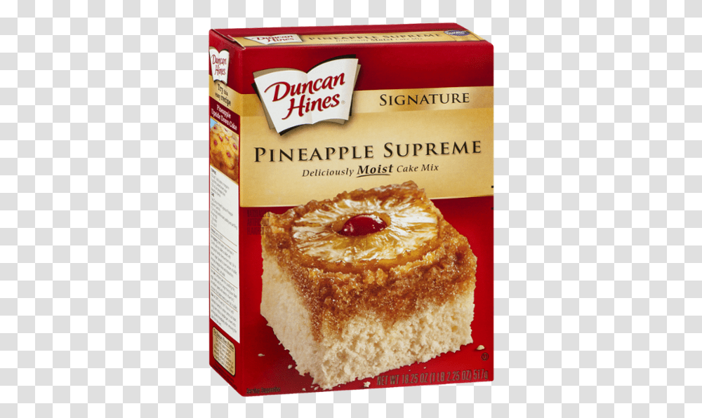 Duncan Hines Pineapple Cake Mix, Plant, Bread, Food, Fruit Transparent Png