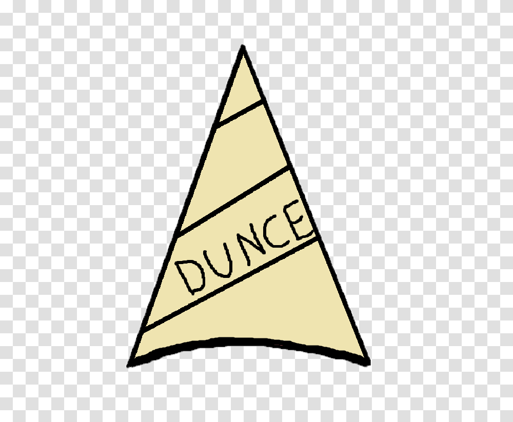 Dunce Hat Image, Triangle Transparent Png